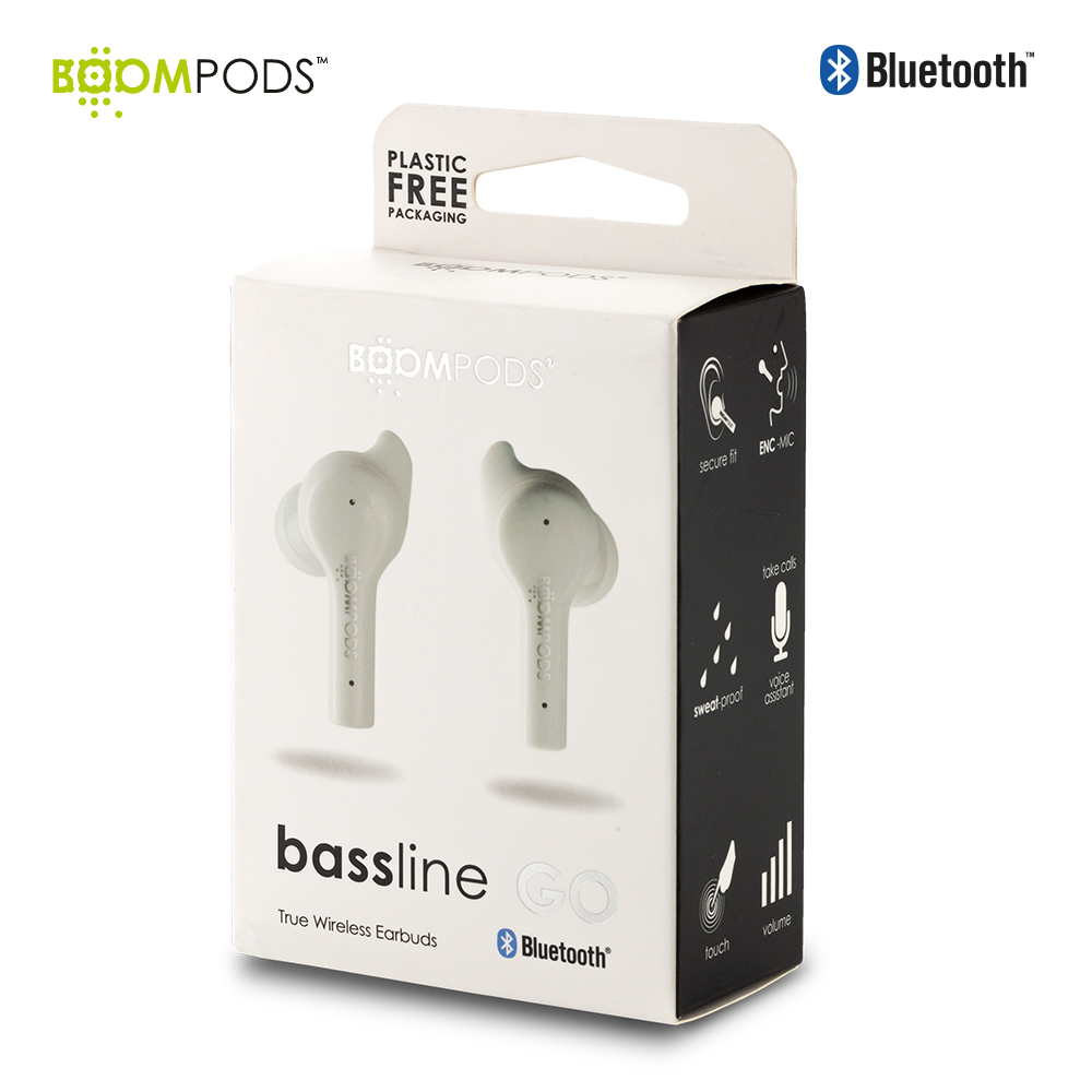 AUDIFONOS BLUETOOTH BASSLINE GO BOOMPODS 4
