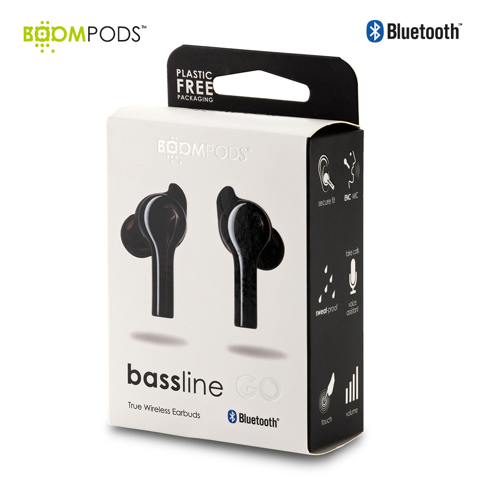 AUDIFONOS BLUETOOTH BASSLINE GO BOOMPODS 5