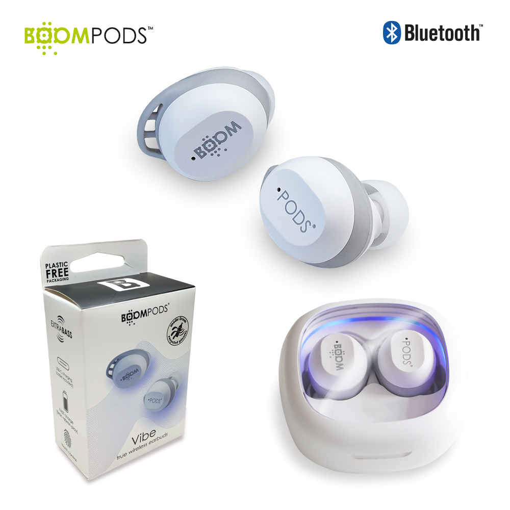 AUDÍFONOS BLUETOOTH VIBE BOOMPODS