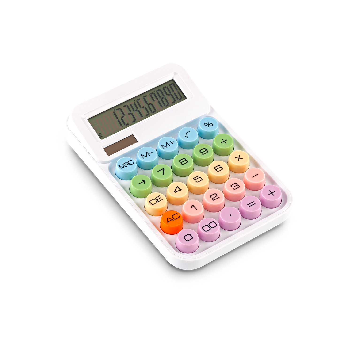 CALCULADORA MULTICOLOR 12 DÍGITOS