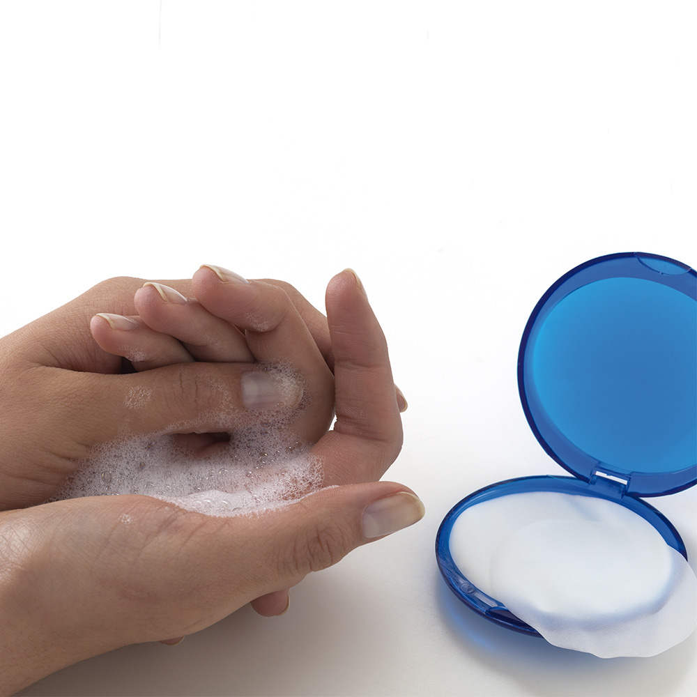 HOJAS DE JABON ANTIBACTERIANO CON ESTUCHE 4