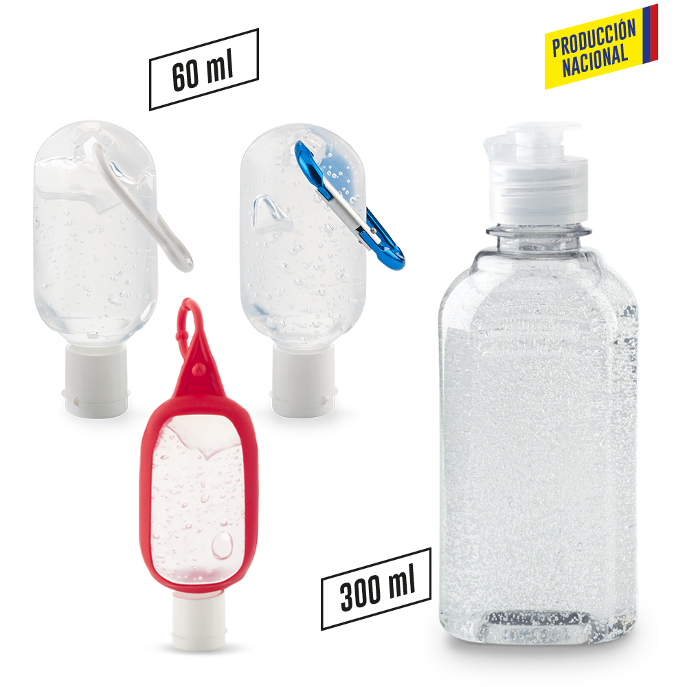 GEL ANTIBACTERIAL TRANSPARENTE-PRODUCCION NACIONAL