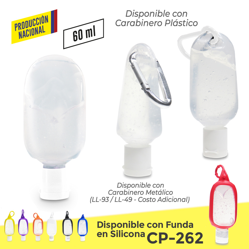 GEL ANTIBACTERIAL TRANSPARENTE-PRODUCCION NACIONAL 2