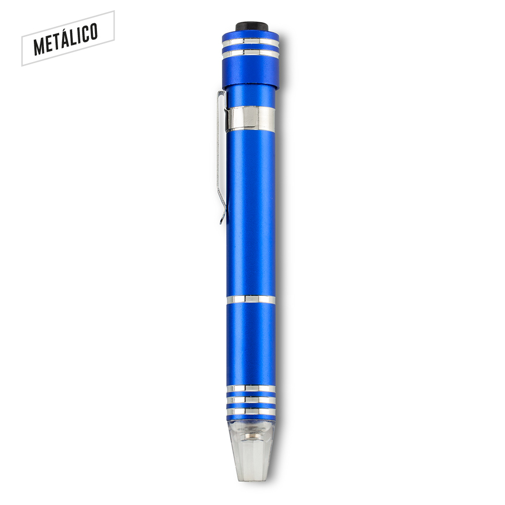 SET DE DESTORNILLADORES PEN CON LINTERNA LED 2