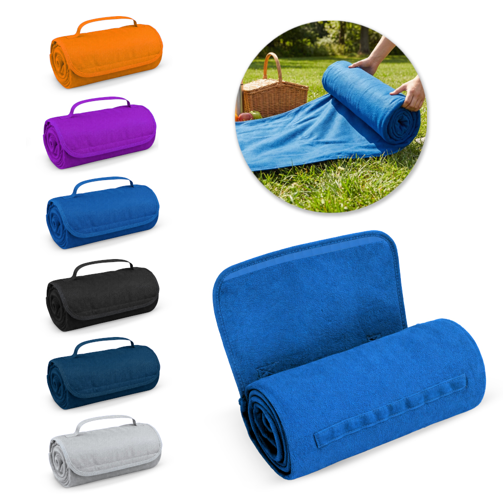 COBIJA EN FLEECE CON VELCRO