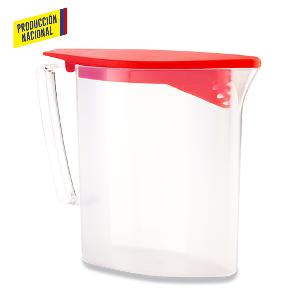 JARRA PLASTICA OVALADA 1000ML - PRODUCCION NACIONAL 3