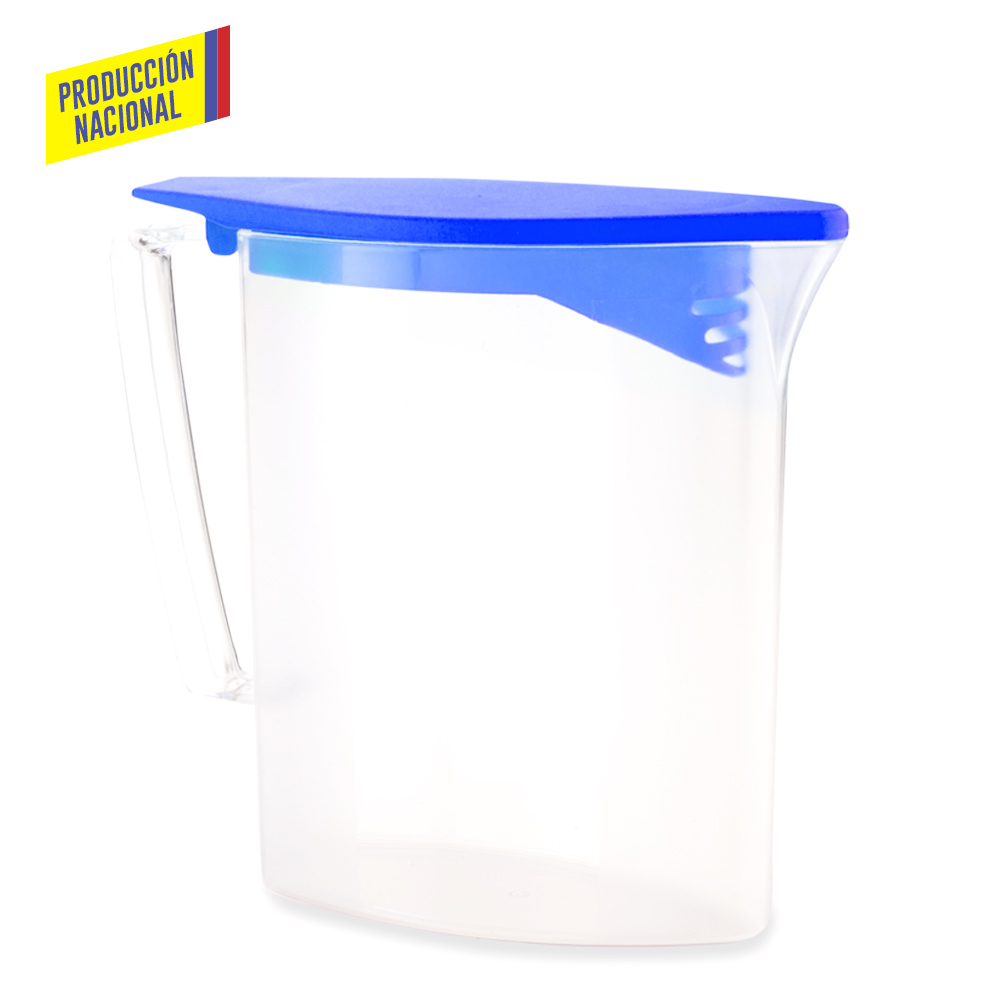 JARRA PLASTICA OVALADA 1000ML - PRODUCCION NACIONAL 4