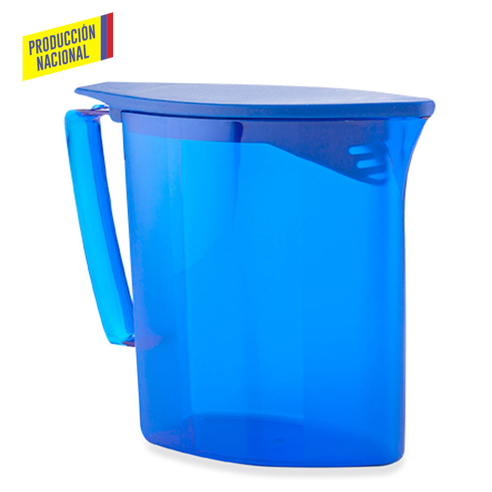 JARRA PLASTICA OVALADA 1000ML - PRODUCCION NACIONAL 5