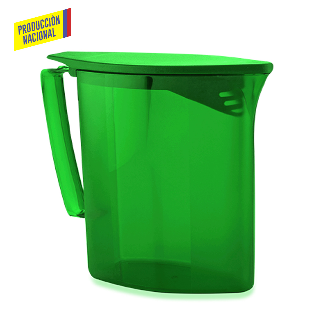 JARRA PLASTICA OVALADA 1000ML - PRODUCCION NACIONAL 6