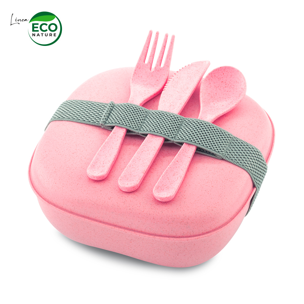 PORTACOMIDAS CON CUBIERTOS ECO NATURE 2