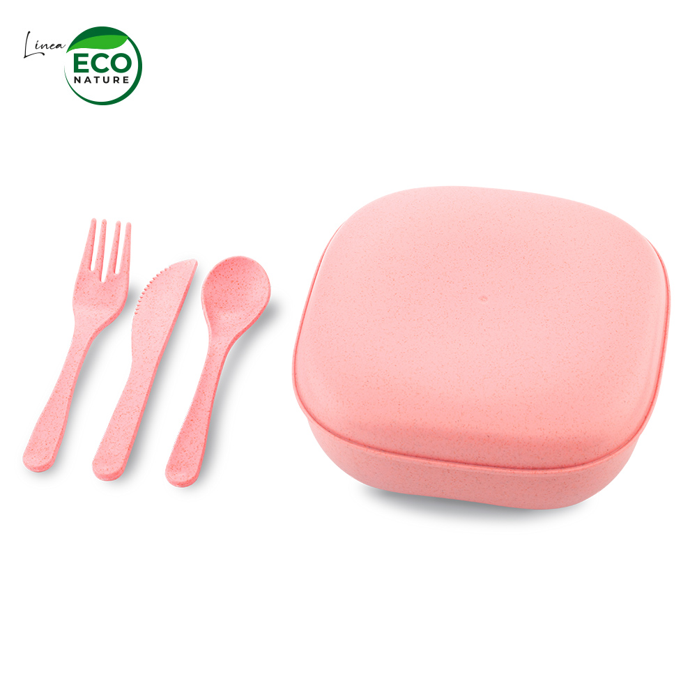 PORTACOMIDAS CON CUBIERTOS ECO NATURE 5