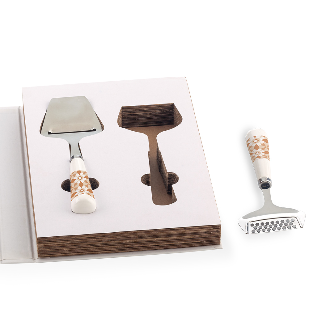 SET DE 2 UTENSILIOS PARA QUESO BOOK - OFERTA 2