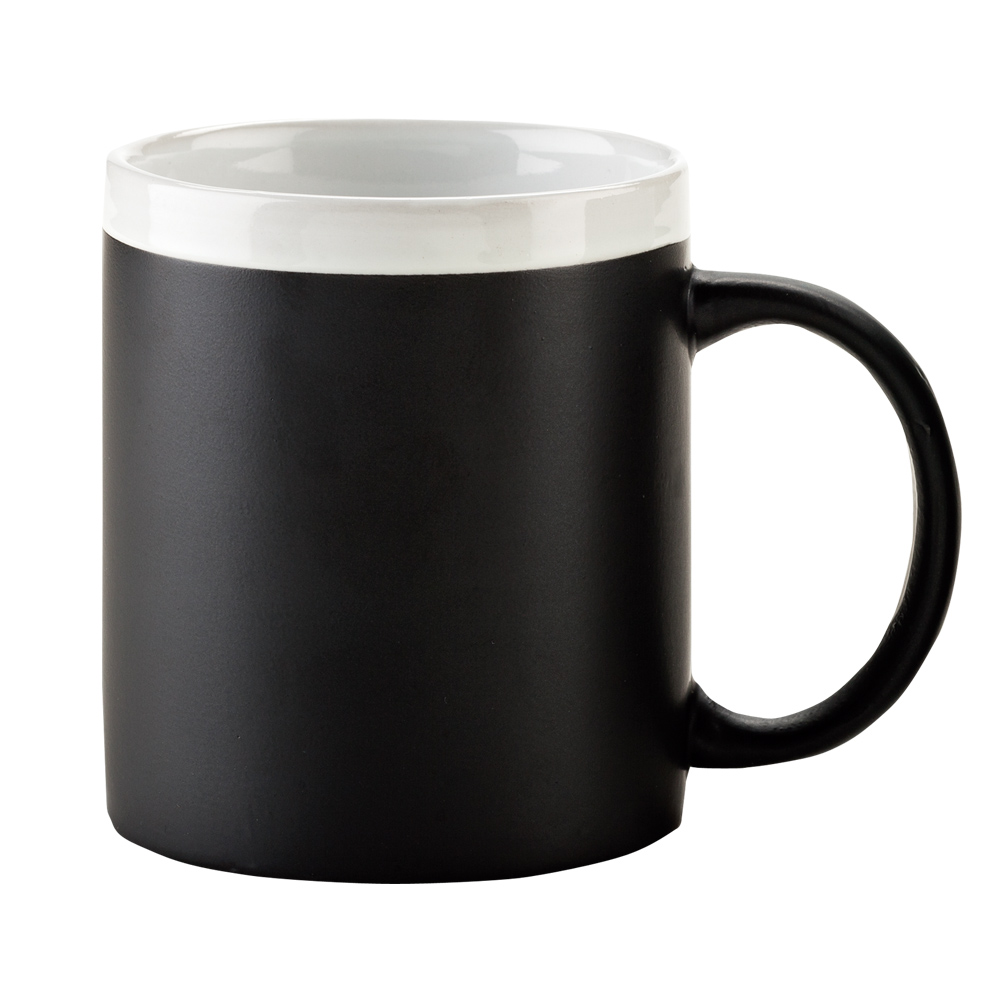 MUG CERAMICA TABLERO 11OZ CON TIZA 3