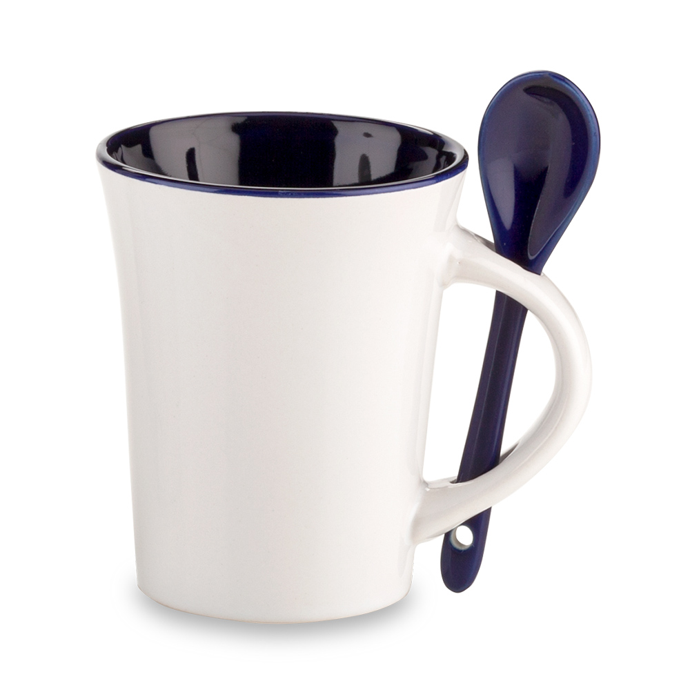 MUG CERAMICA CON CUCHARA TRUMP 10OZ 3