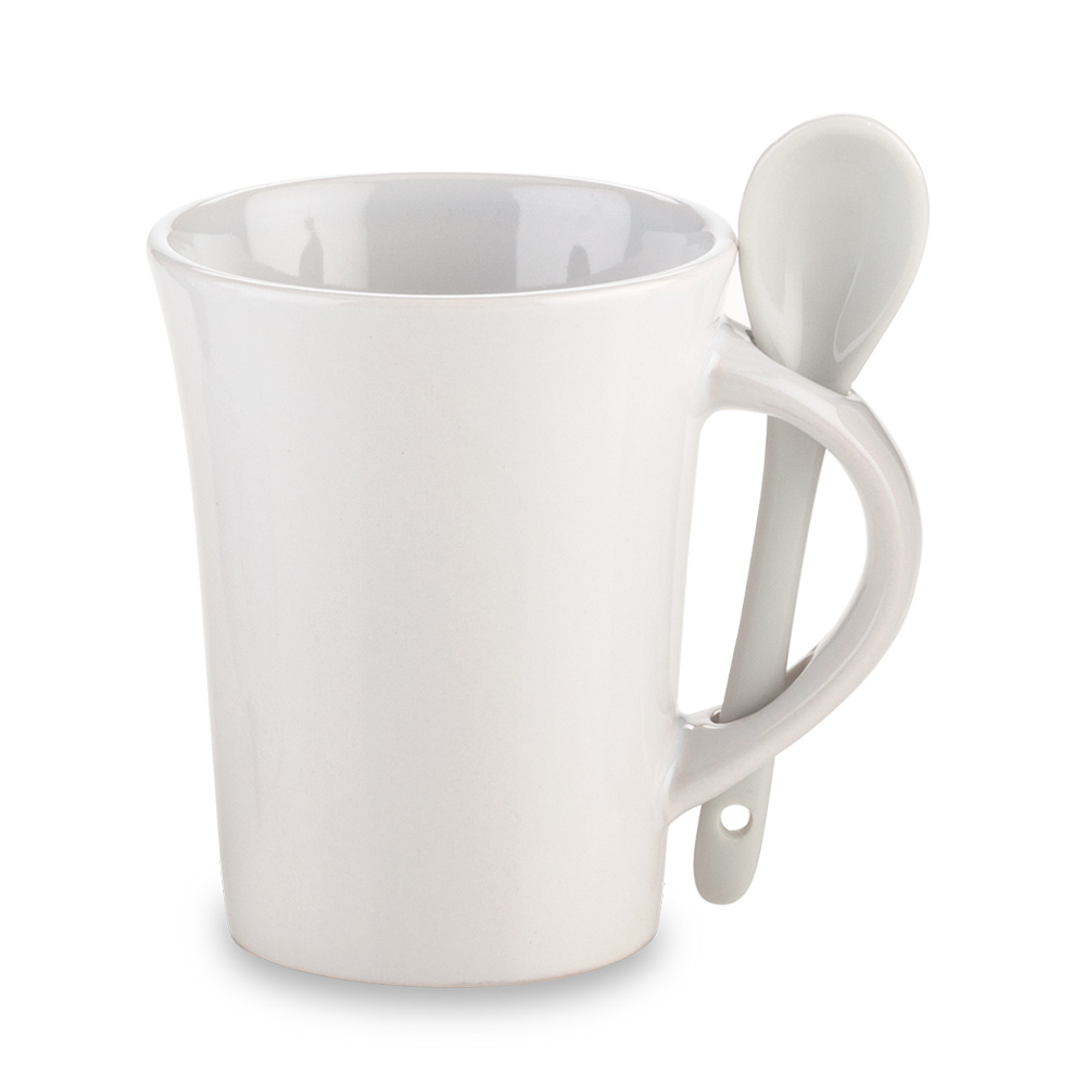 MUG CERAMICA CON CUCHARA TRUMP 10OZ 4