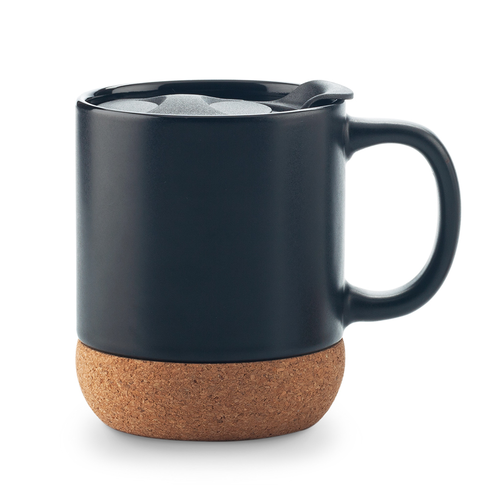 MUG CERAMICA CON CORCHO 11 OZ 3
