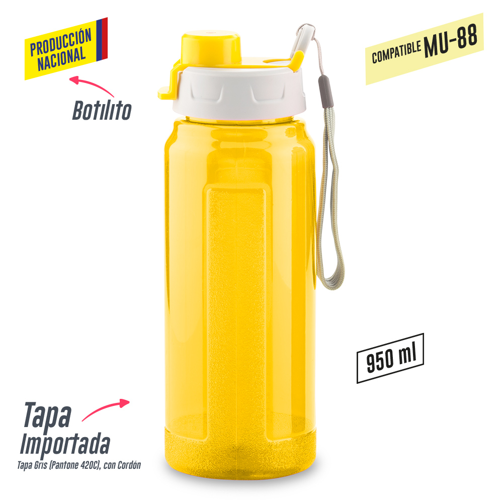 BOTILITO PLASTICO GALAXY 900ML - PRODUCCION NACIONAL 2