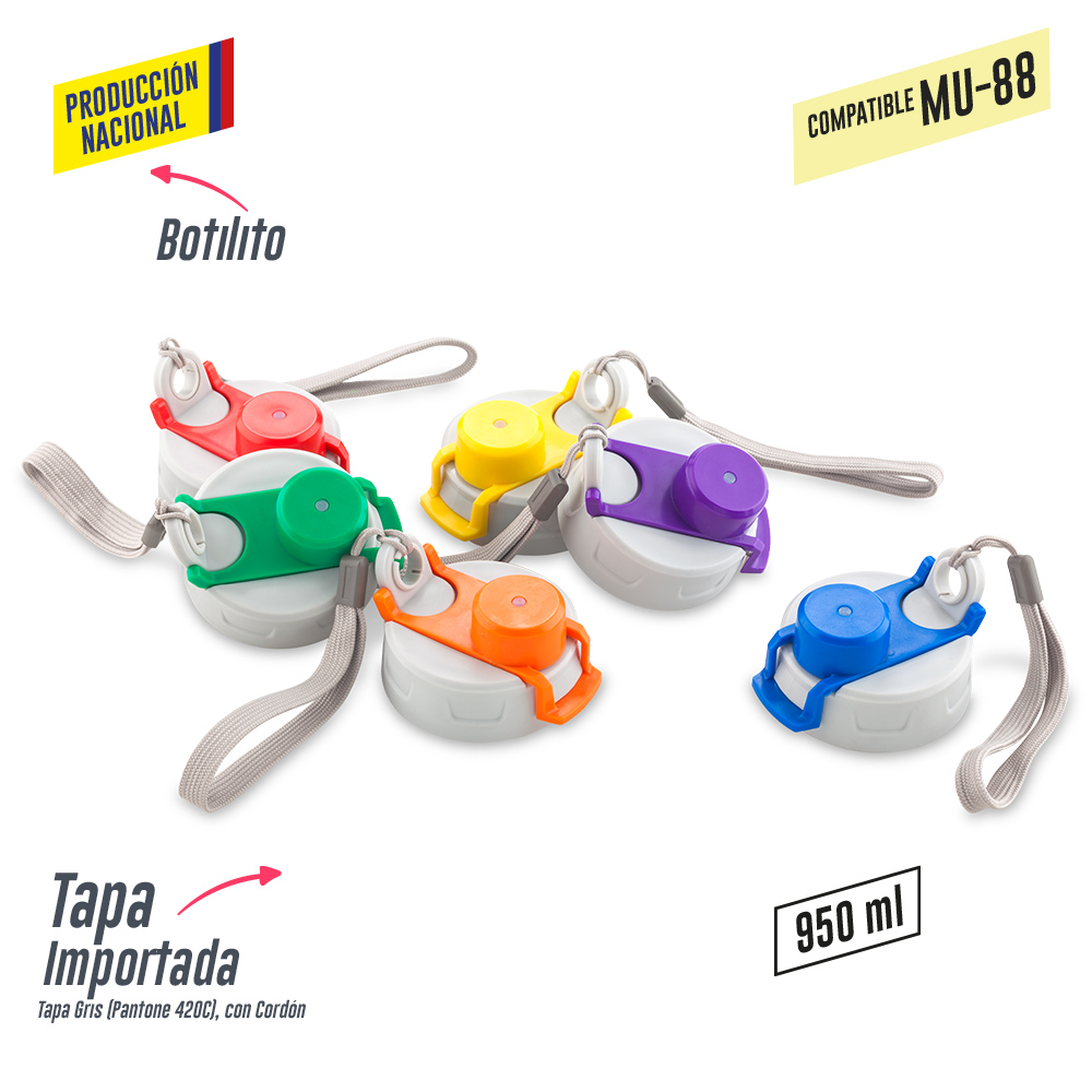 BOTILITO PLASTICO GALAXY 900ML - PRODUCCION NACIONAL 8