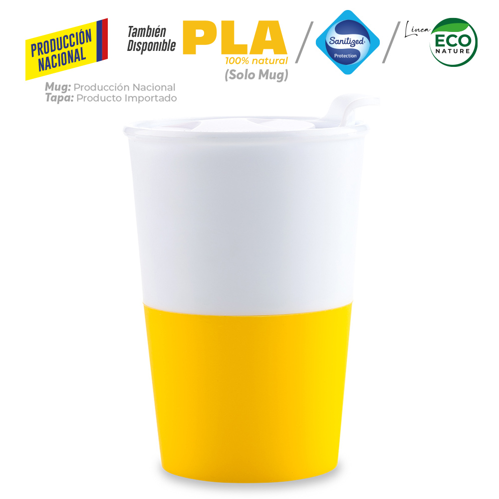MUG PLASTICO OSIRIS 360ML - PRODUCCION NACIONAL 2
