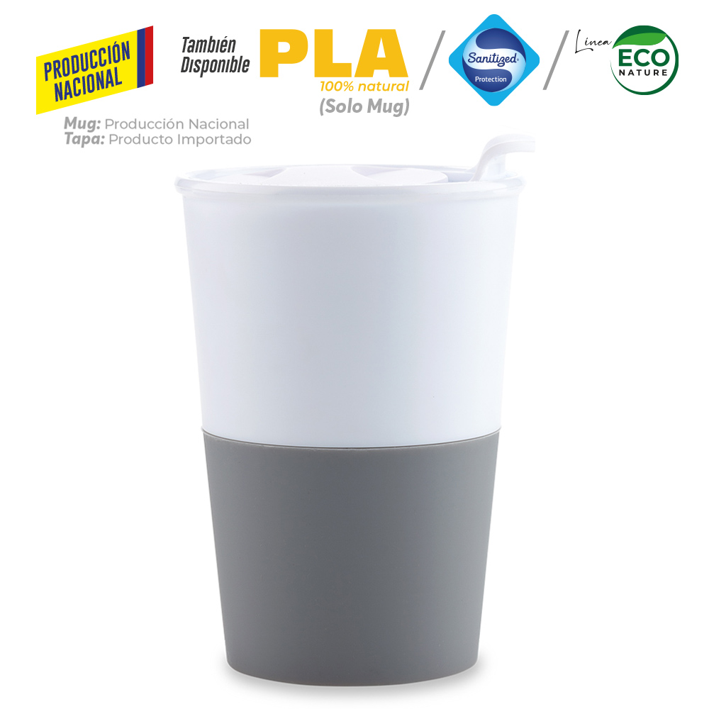 MUG PLASTICO OSIRIS 360ML - PRODUCCION NACIONAL 4