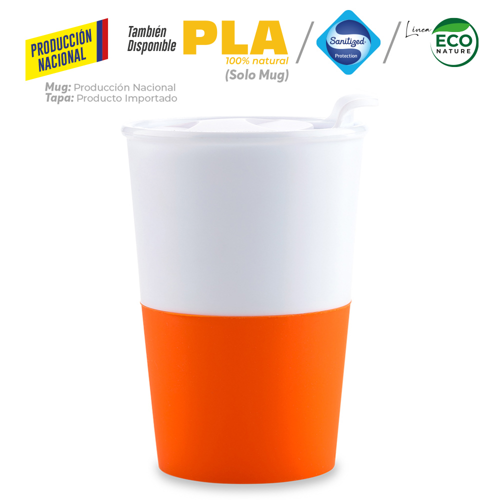 MUG PLASTICO OSIRIS 360ML - PRODUCCION NACIONAL 5