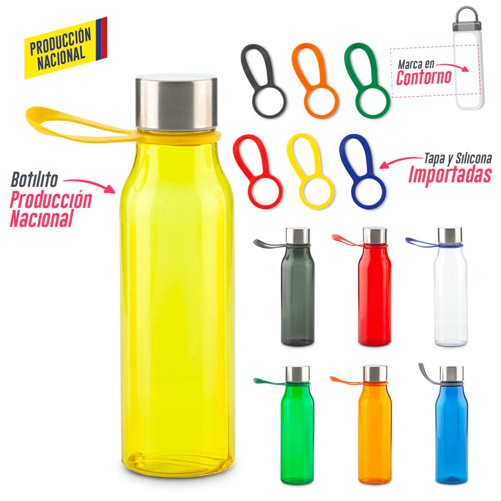 BOTILITO PLASTICO ZIGOR 600ML -PRODUCCION NACIONAL
