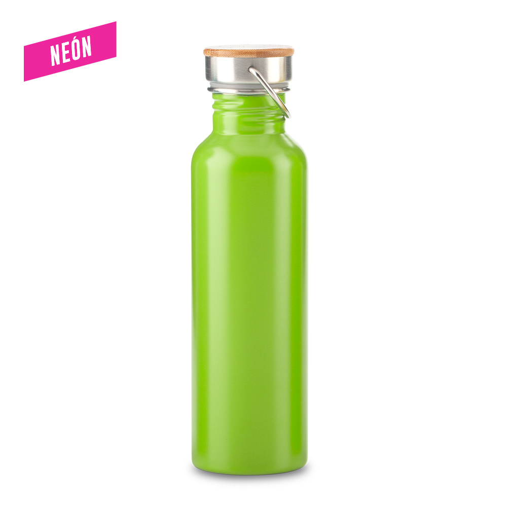 BOTILITO METALICO WOOD 700ML 6