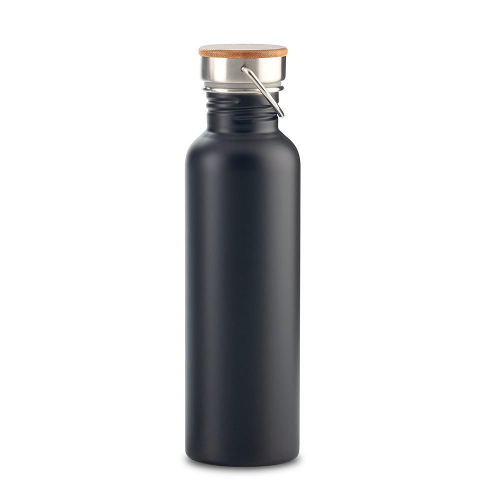 BOTILITO METALICO WOOD 700ML 9