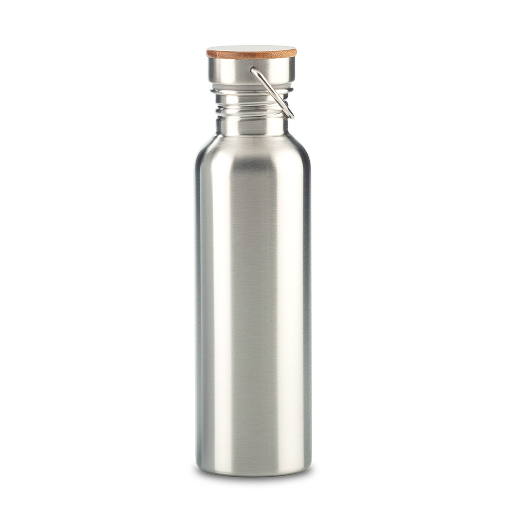 BOTILITO METALICO WOOD 700ML 10