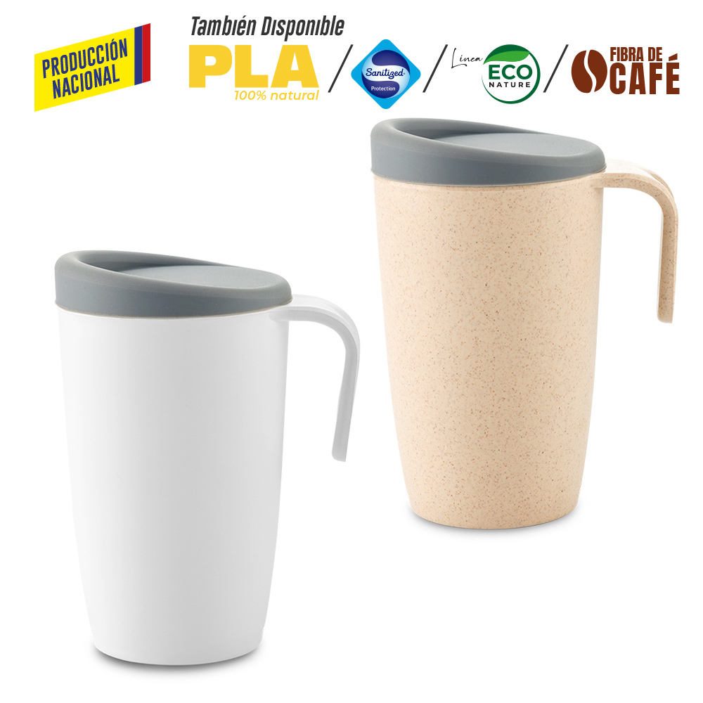 MUG PLASTICO NEWPORT 480ML - PRODUCCION NACIONAL 6