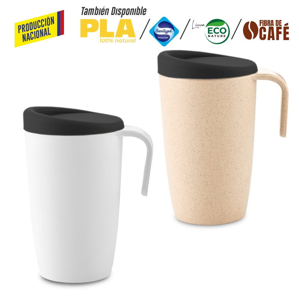 MUG PLASTICO NEWPORT 480ML - PRODUCCION NACIONAL 8