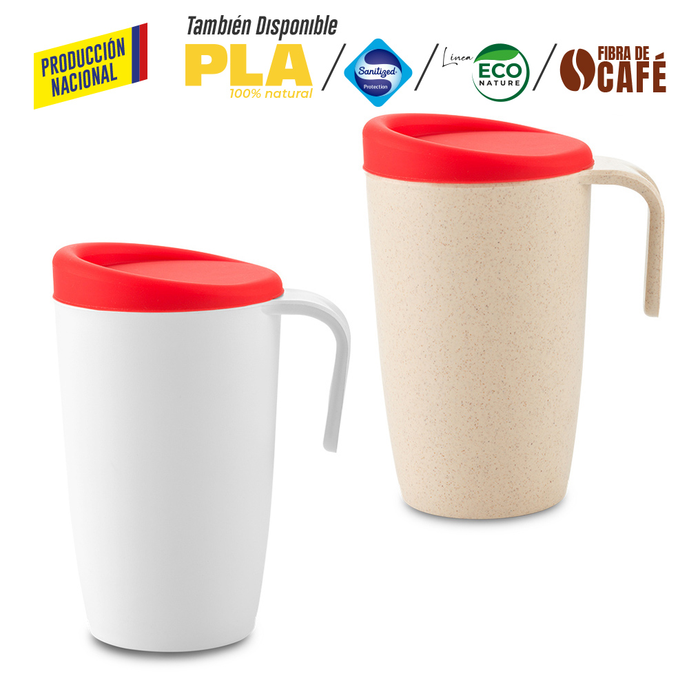 MUG PLASTICO NEWPORT 480ML - PRODUCCION NACIONAL 9