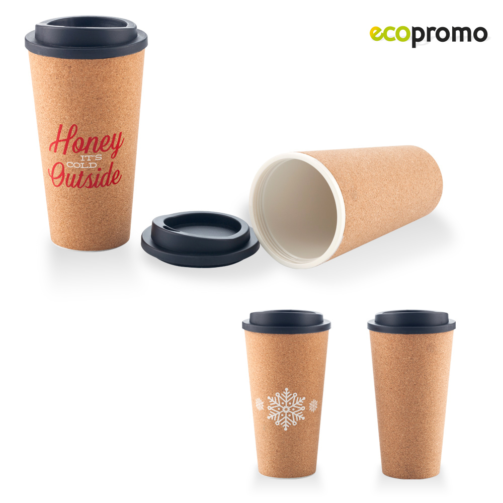 MUG PLASTICO CON CORCHO 16OZ 3
