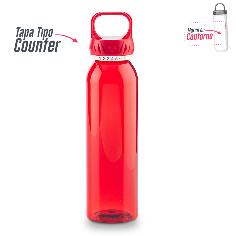BOTILITO PLASTICO COUNTER 650ML 4