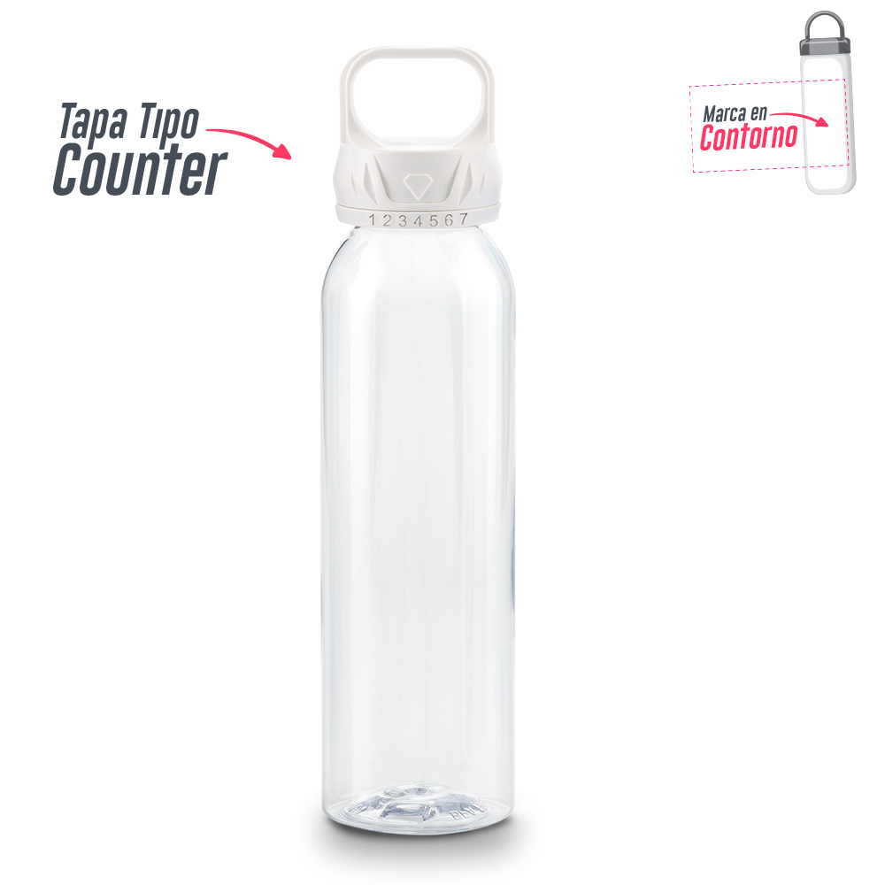 BOTILITO PLASTICO COUNTER 650ML 5
