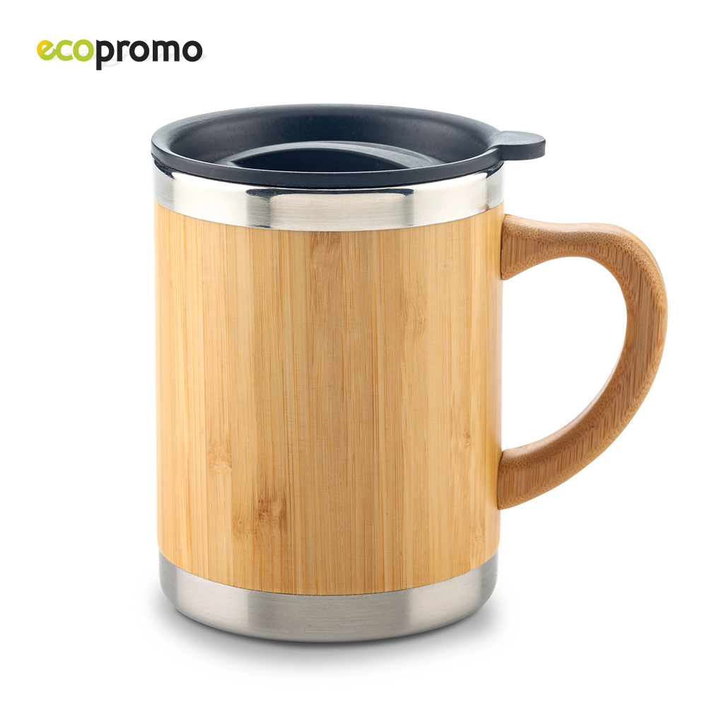 MUG METALICO BAMBOO ECO 300ML 2