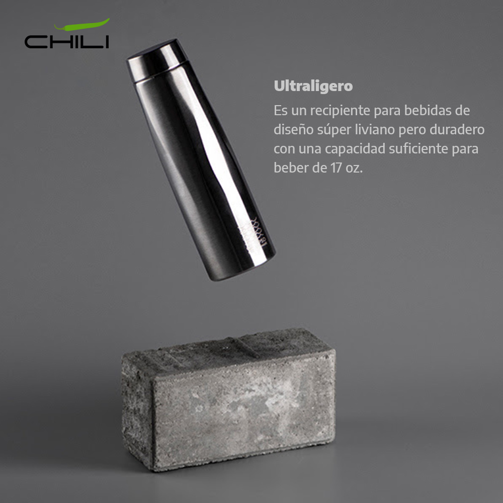 TERMO METALICO CALYPSO CHILI 500ML 3