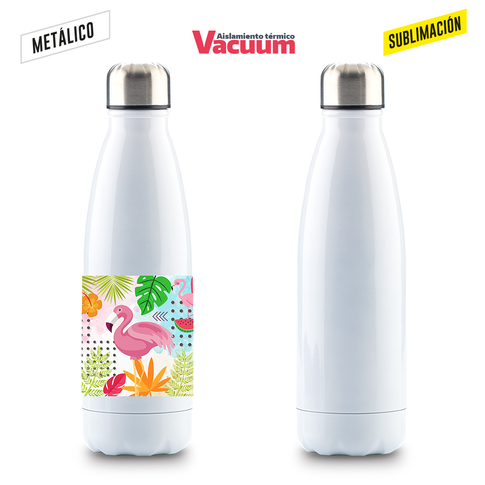 BOTILITO METALICO PARA SUBLIMACION WOLFGANG 500ML