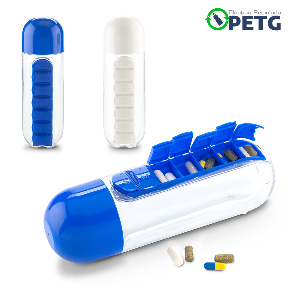 BOTILITO PLASTICO PILLBOX 750ML