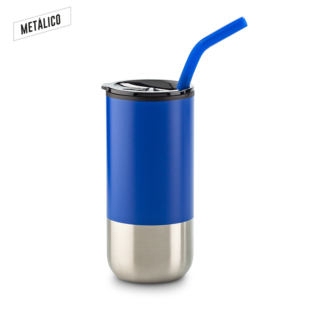 MUG METALICO CON PITILLO 600ML 2