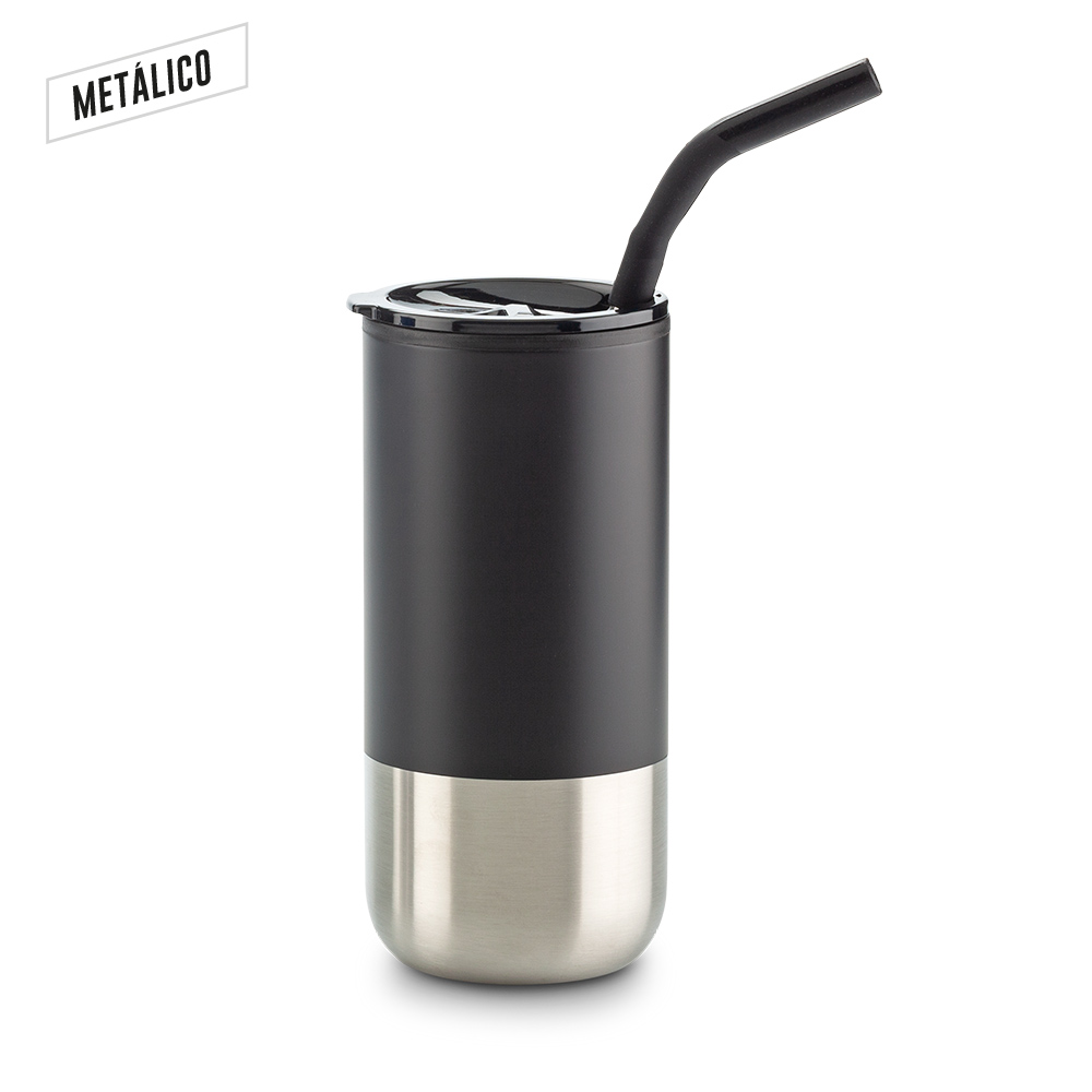 MUG METALICO CON PITILLO 600ML 3