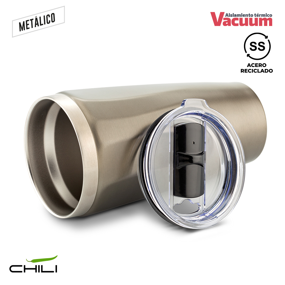 MUG METALICO CALYPSO CHILI 500ML 2