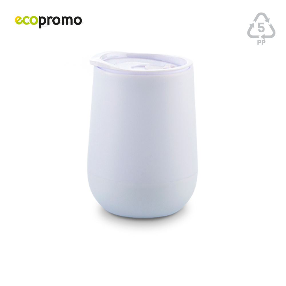 MUG PLÁSTICO DOBLE PARED ECO 350ML 4