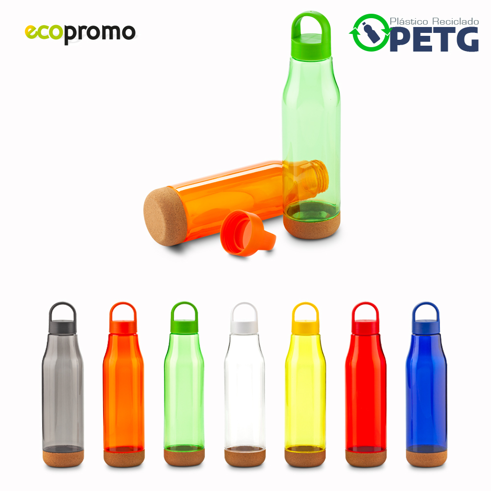 BOTILITO PLÁSTICO CLEMEN RPET 600ML
