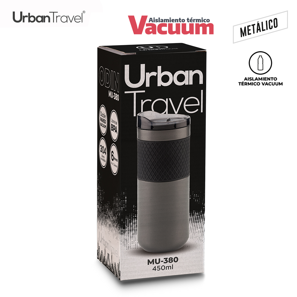 MUG METÁLICO ODÍN URBAN TRAVEL 450ML 4