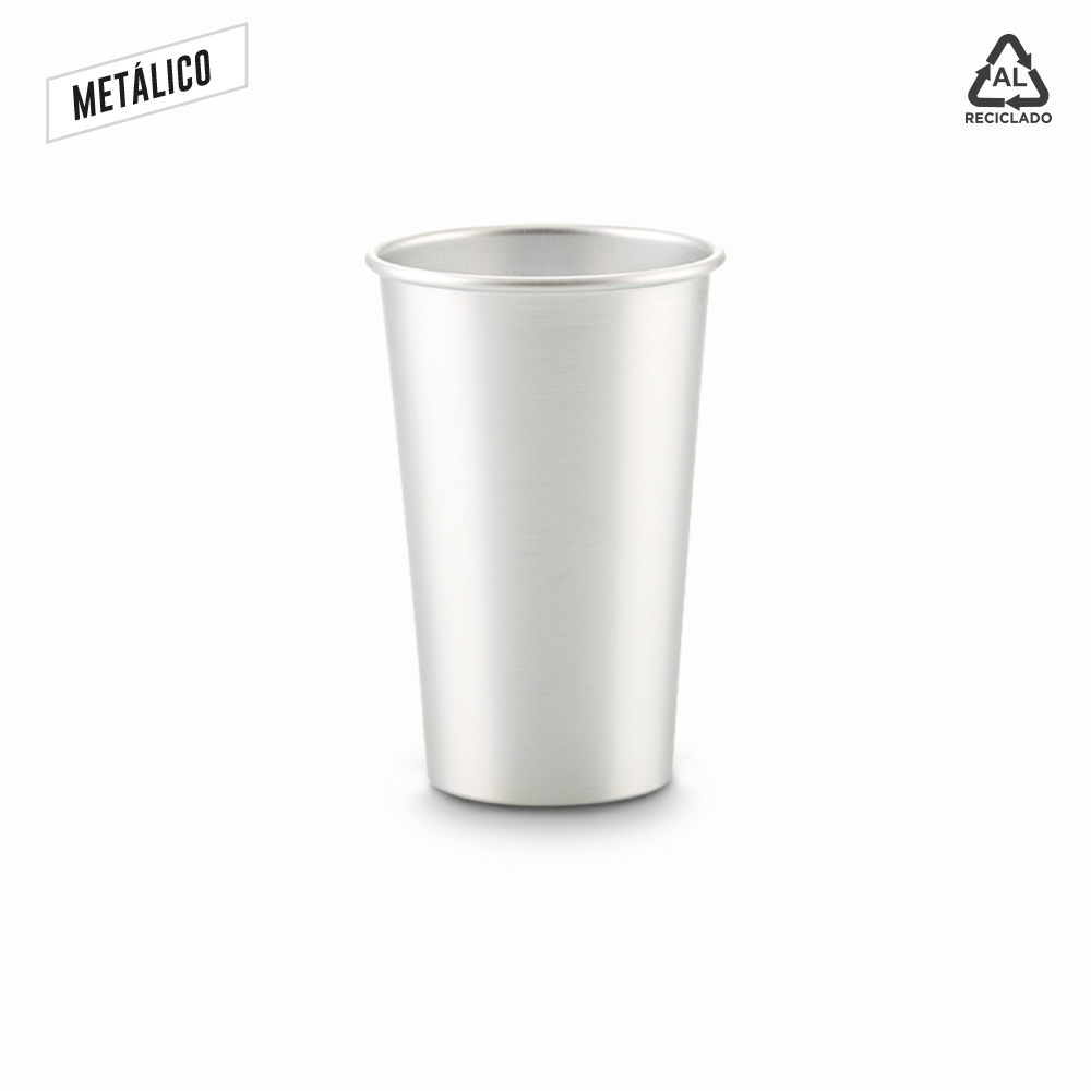 Vaso en Aluminio Eco 450ml 3