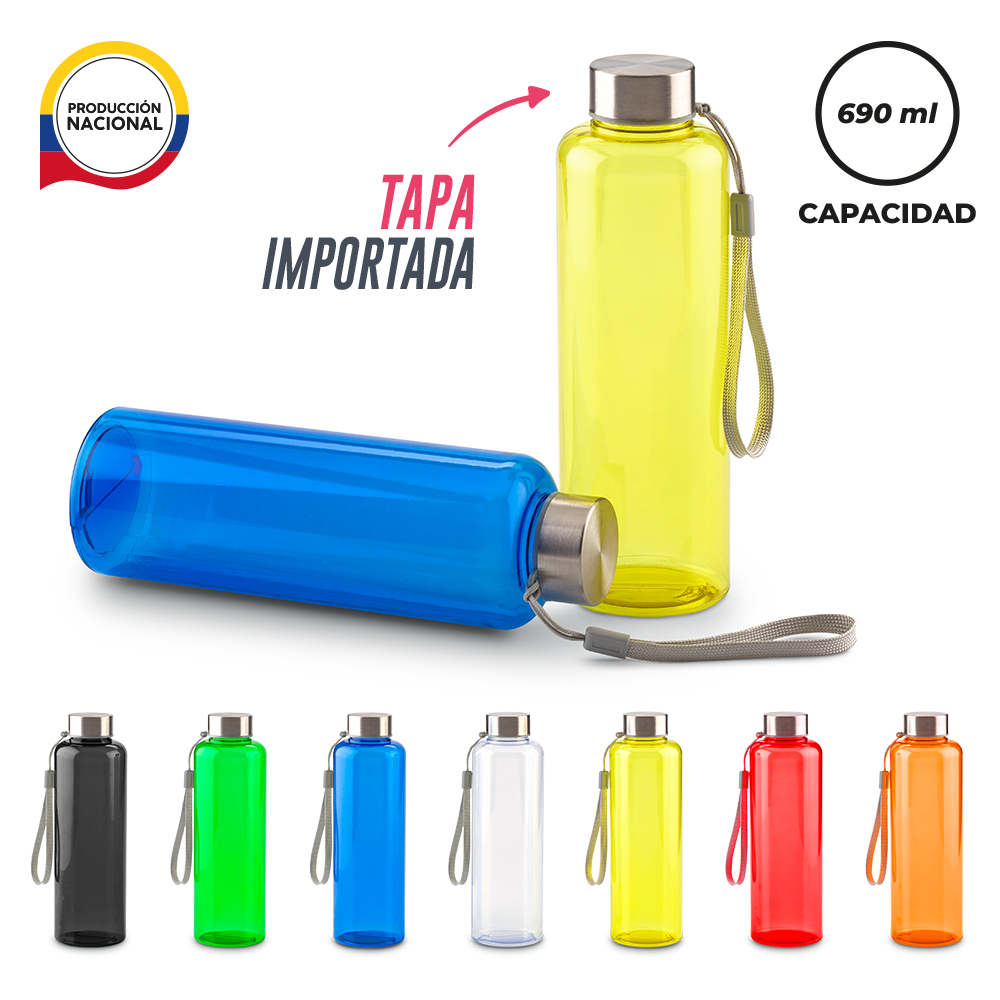 BOTILITO PLASTICO PVC RUNNY 690 ML