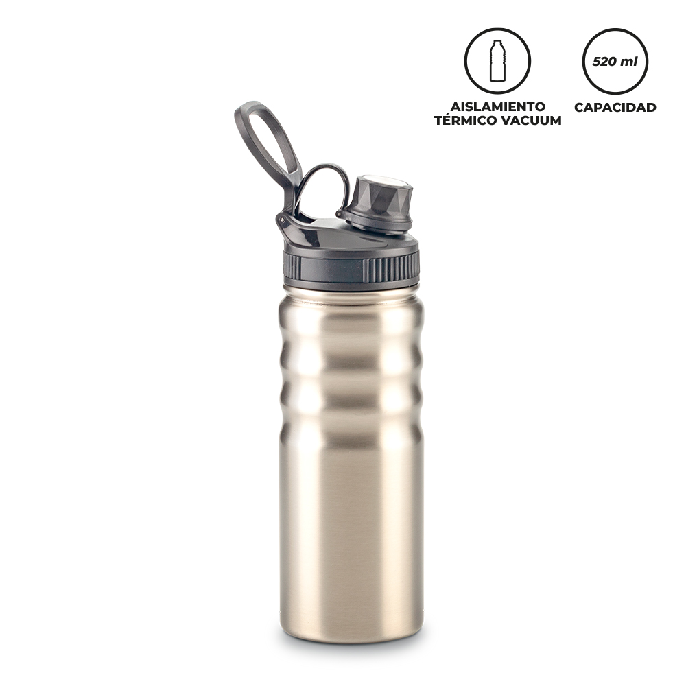 BOTILITO METALICO GLIDER 520 ML 3