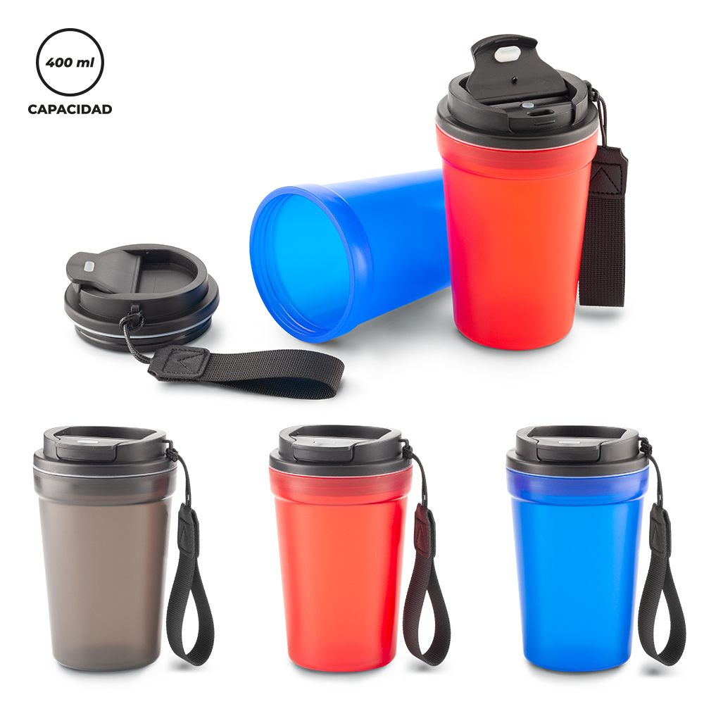 MUG PLASTICO VOLTRA 400 ML