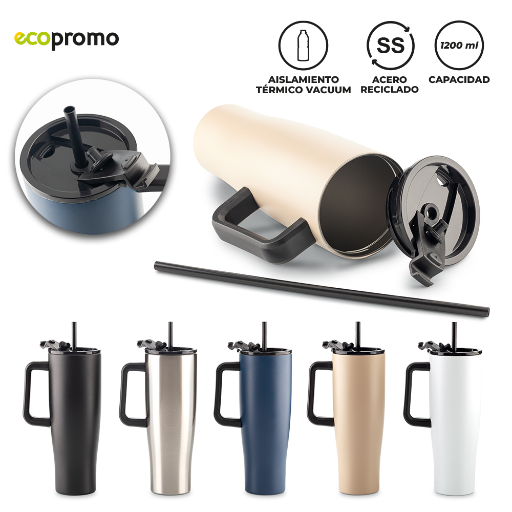 MUG METALICO BRUMO 1200 ML